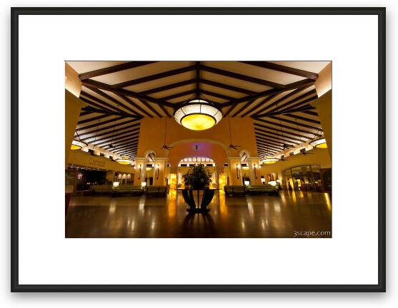 Barcelo Maya Palace main lobby Framed Fine Art Print