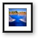 Showers at the pool, long daytime exposure (ND110 filter) Framed Print