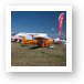 Art Mortvedt's Cessna 185 - The Polar Pumpkin - N90SN Art Print