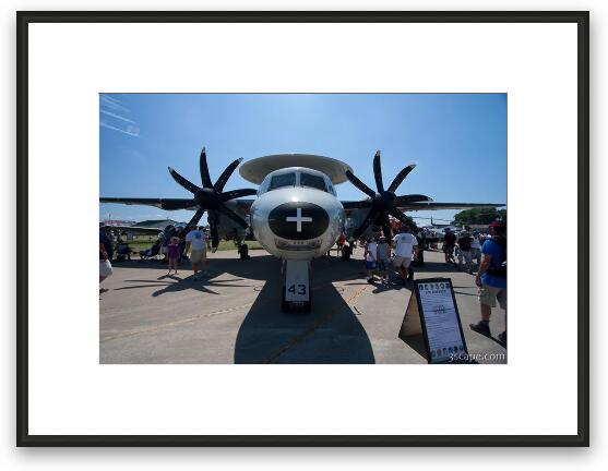 Navy E-2C Hawkeye Framed Fine Art Print