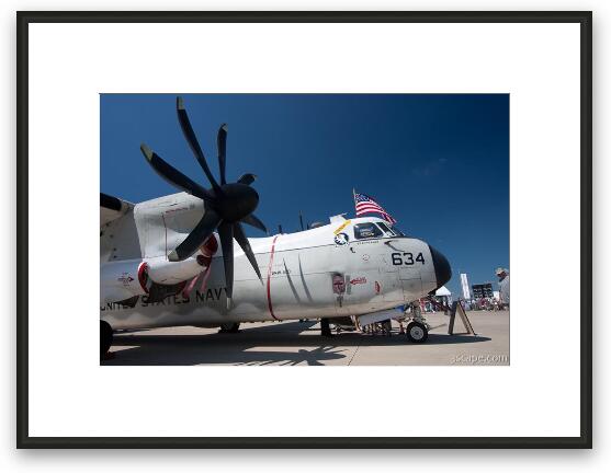 Navy C-2A Greyhound Framed Fine Art Print