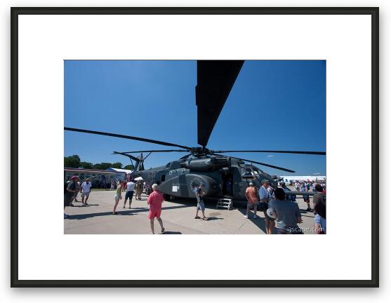 Navy MH-53 Pave Low Framed Fine Art Print