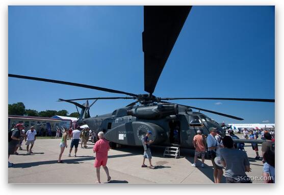 Navy MH-53 Pave Low Fine Art Metal Print