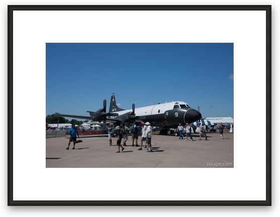 Lockheed P-3C Orion "Blue Sharks" Framed Fine Art Print