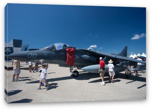 McDonnell Douglas (Hawker) AV-8B Harrier II Fine Art Canvas Print
