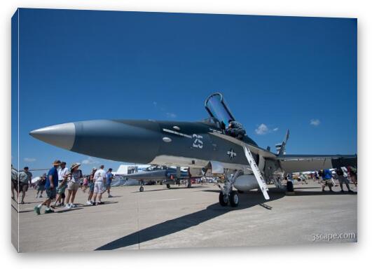F/A-18 Super Hornet Fine Art Canvas Print