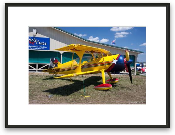 Jim Kimball Enterprises Pitts Model 12 biplane N393EC Framed Fine Art Print