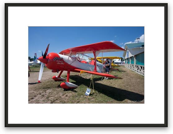 Keith Campbell's Pitts Model 12 biplane N413KC Framed Fine Art Print