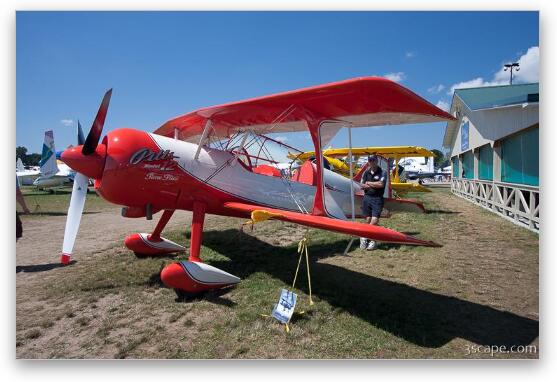 Keith Campbell's Pitts Model 12 biplane N413KC Fine Art Print