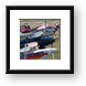 Private aircraft lined up at Oshkosh Framed Print