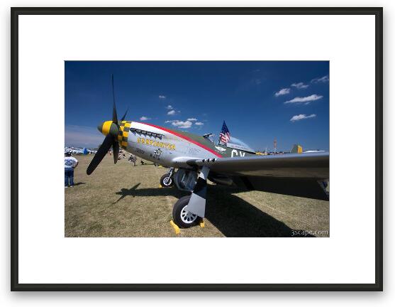 North American P-51D Mustang - Gunfighter N5428V Framed Fine Art Print