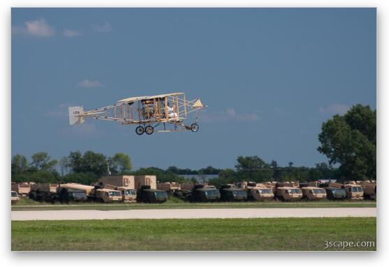 1911 Ely-Curtiss Pusher - First in Naval aviation Fine Art Print