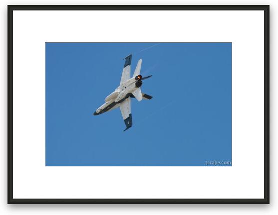 F/A-18 Super Hornet in 100th Anniversary paint scheme Framed Fine Art Print