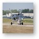 F/A-18 Super Hornet in 100th Anniversary paint scheme Metal Print