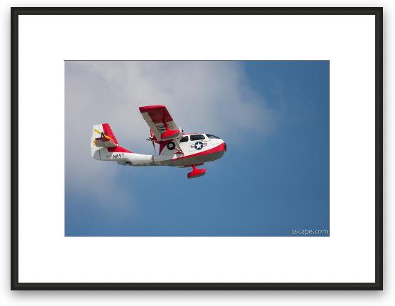Republic RC-3 Seabee Warbird N64PN Framed Fine Art Print