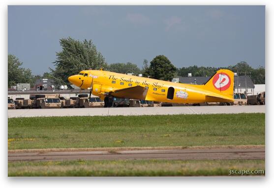 1942 Douglas DC3C "Duggy" N1XP Fine Art Metal Print