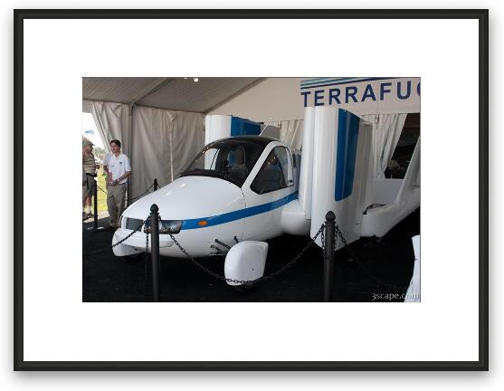 Terrafugia Transition - Flying car Framed Fine Art Print