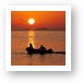 Florida Keys Sunset - from Sunset Grille Art Print