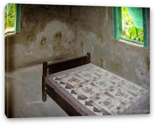 George Adderley House - Bed room Fine Art Canvas Print