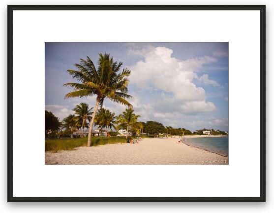Sombrero Beach, Marathon Key Framed Fine Art Print