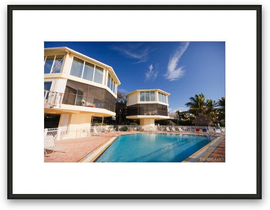 Coco Plum Resort Framed Fine Art Print