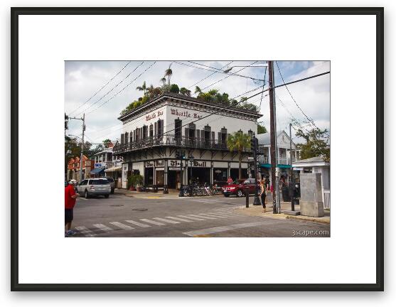 The Bull and Whistle Bar - Key West Framed Fine Art Print