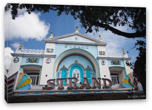 Historic Strand Theater, now just a Walgreens Fine Art Canvas Print