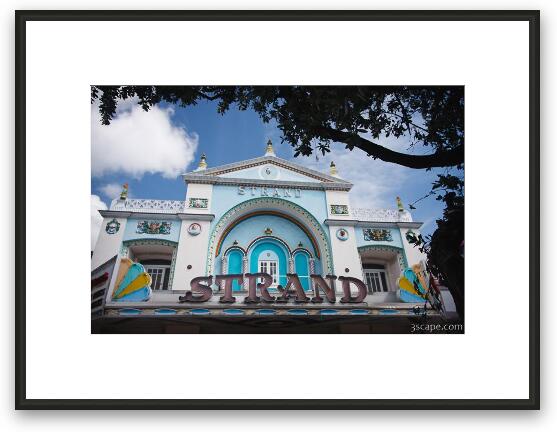 Historic Strand Theater, now just a Walgreens Framed Fine Art Print