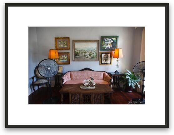 Ernest Hemingway Home (living room) Framed Fine Art Print