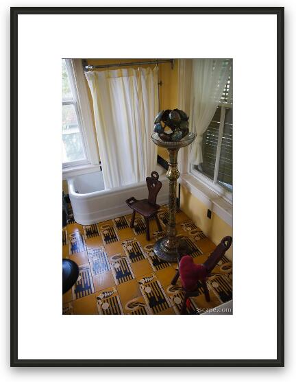 Ernest Hemingway Home (bathroom) Framed Fine Art Print