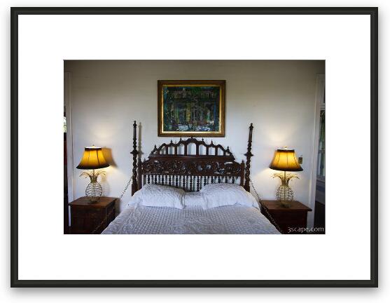 Ernest Hemingway Home (bedroom) Framed Fine Art Print