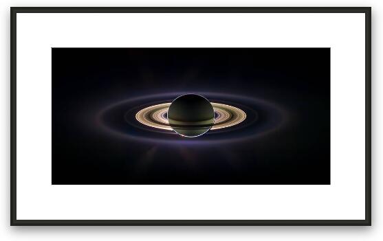 Saturn Framed Fine Art Print