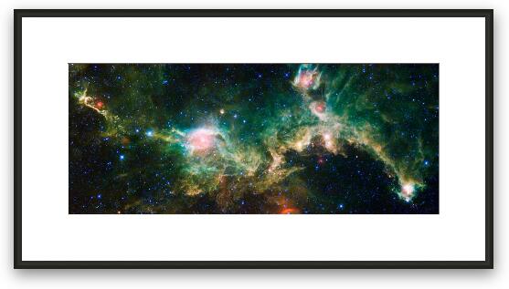 Seagull Nebula Framed Fine Art Print