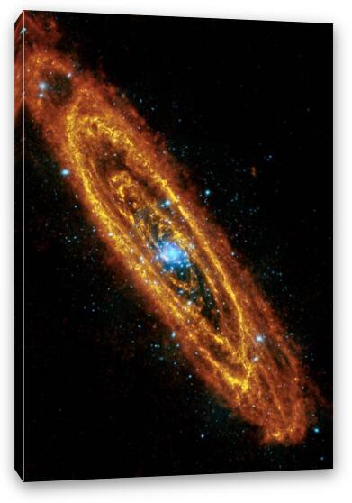 Andromeda Galaxy Fine Art Canvas Print