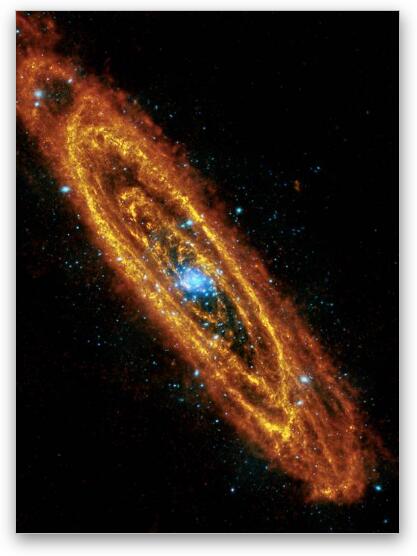 Andromeda Galaxy Fine Art Metal Print
