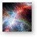 Orion's Rainbow of Infrared Light Metal Print