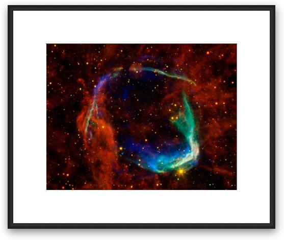 Oldest Recorded Supernova Framed Fine Art Print
