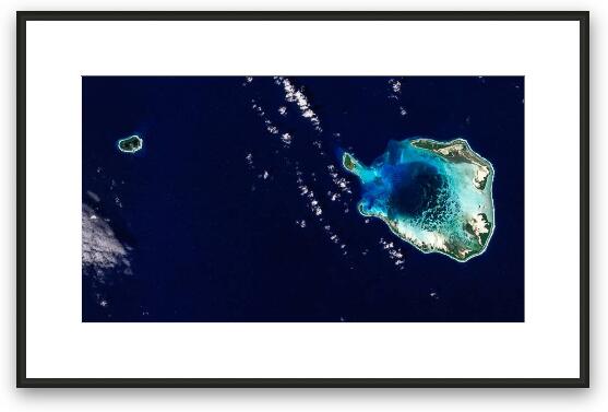 Cocos (Keeling) Islands Framed Fine Art Print