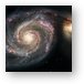 The Whirlpool Galaxy (M51) and Companion Metal Print