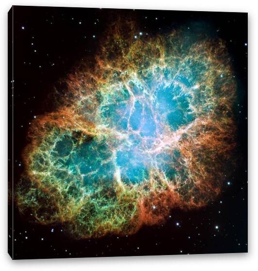 Most detailed image of the Crab Nebula Fine Art Canvas Print