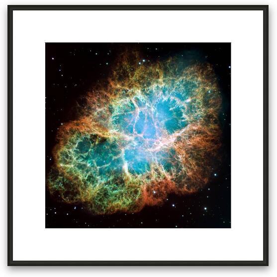 Most detailed image of the Crab Nebula Framed Fine Art Print