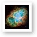 Most detailed image of the Crab Nebula Art Print
