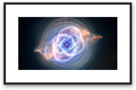 Cats Eye Nebula Framed Fine Art Print