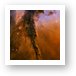 Stellar spire in the Eagle Nebula Art Print