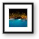 Panoramic of Barcelo Pool Framed Print
