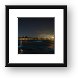 Barcelo Beach Resort at Night Framed Print