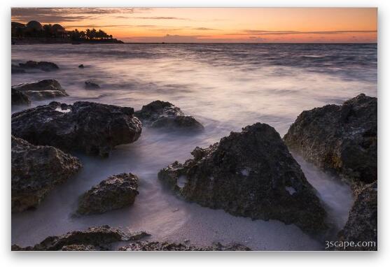 Sunrise over the Gulf of Mexico Fine Art Metal Print