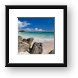 Barcelo Beach Panoramic Framed Print