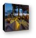 Dining Outside Canvas Print