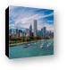 Chicago Skyline Daytime Panoramic Canvas Print